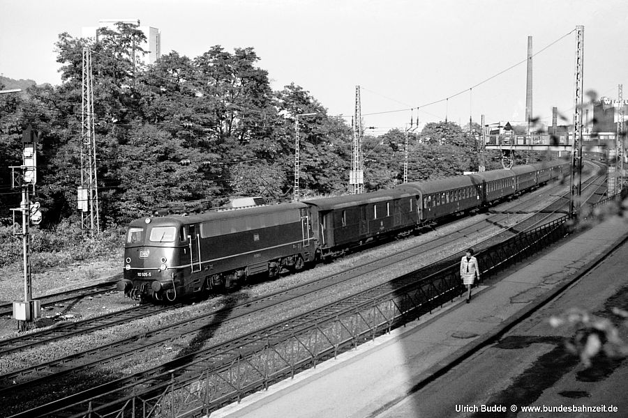 Die Bundesbahnzeit - Wuppertal In Der Bundesbahnzeit – Schwarz/weiß